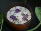 „Lavender Moon“ - Sojawachskerze mit Lavendel & Amethyst